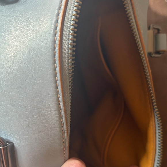 Coach Blue Leather Handbag - Picture 7 of 11